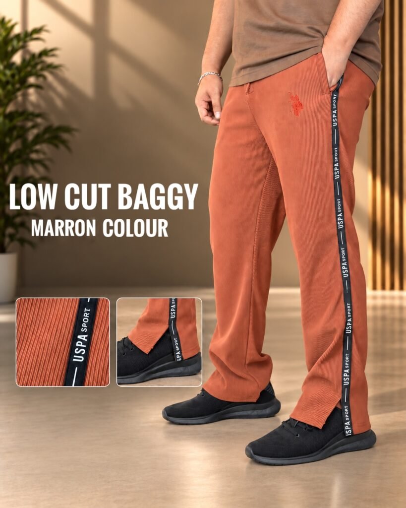 LOW CUT BAGGY (MARRON)