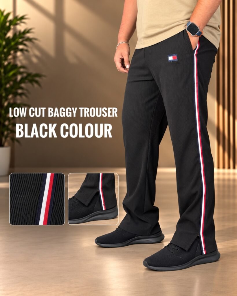 LOW CUT BAGGY (BLACK)