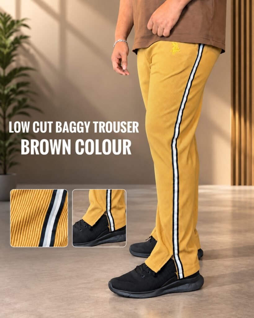 LOW CUT BAGGY (BROWN)