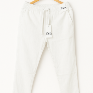 Remi Cotton Trouser (White)