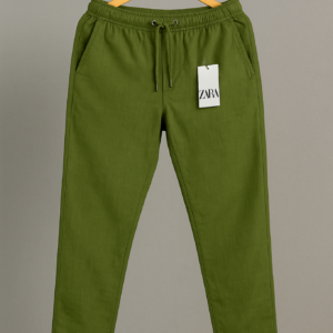 Remi Cotton Trouser (Olive)