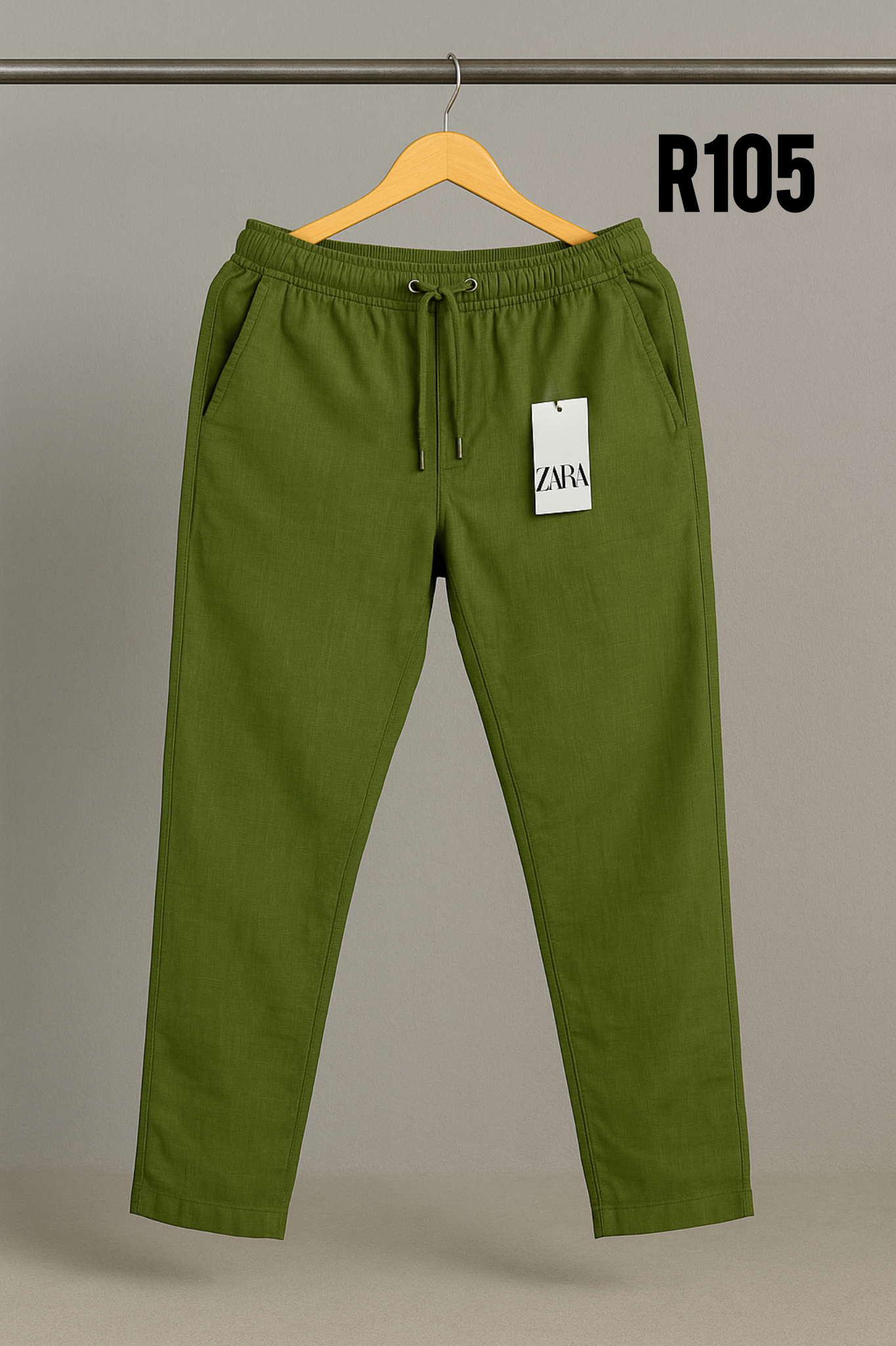 Remi Cotton Trouser (Olive)